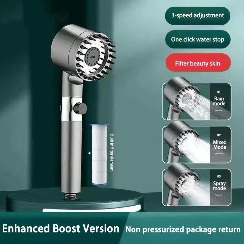 Handheld High Pressure Shower Head